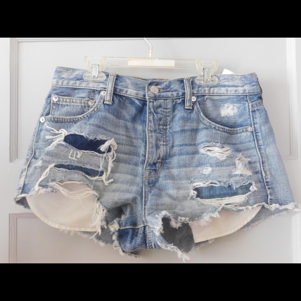 American Eagle Vintage Hi-Rise Festival Shorts